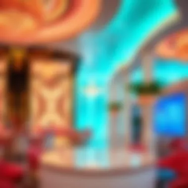 Stunning design elements of Wynn Dayclub