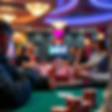 Visual representation of responsible gaming practices for online poker